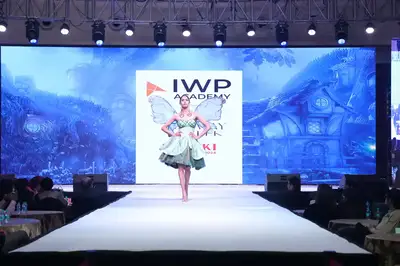 IWP fashion students' collection on the runway
